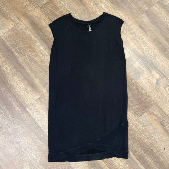 Active Life Black Sleeveless Lounge Tunic Dress, Size Small - Picture 3 of 9